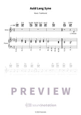 Auld Lang Syne - Preview Page 1