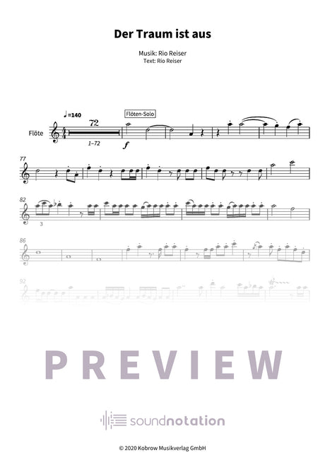 Der Traum ist aus - Preview Page 1