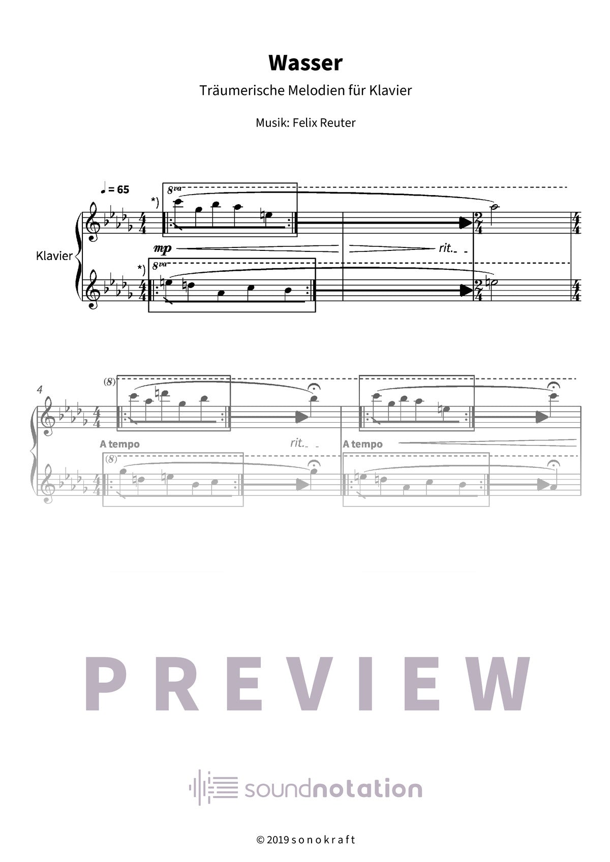 Wasser - Preview Page 1