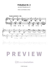 Präludium Nr. 3 - Preview Page 1