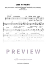 Good-Bye Routine - Preview Page 1