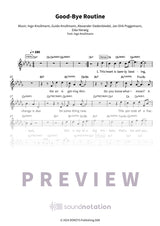 Good-Bye Routine - Preview Page 1
