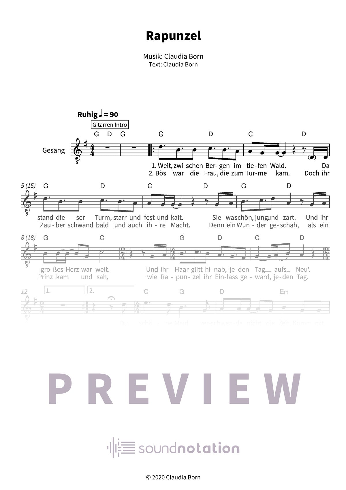 Rapunzel - Preview Page 1