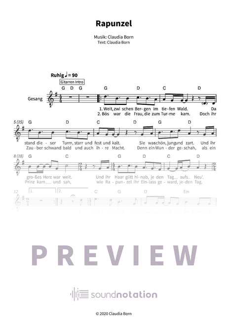 Rapunzel - Preview Page 1