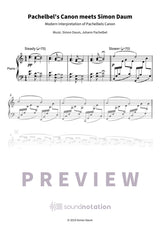 Pachelbel's Canon meets Simon Daum - Preview Page 1