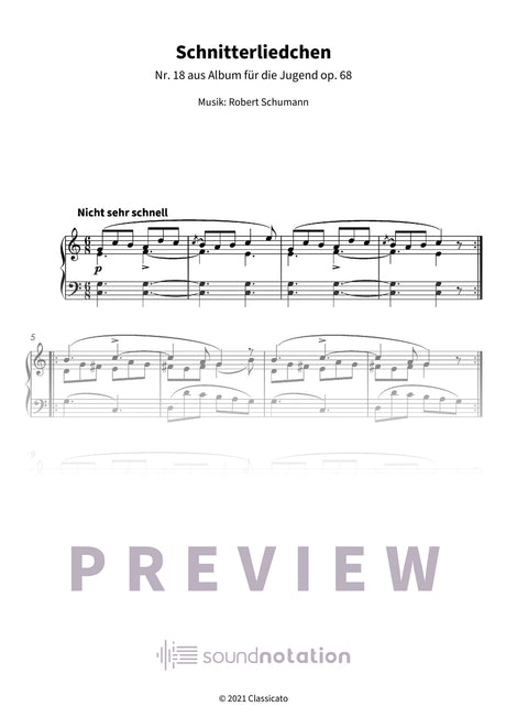 Schnitterliedchen - Preview Page 1