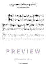 Jesu, joy of man's desiring - Preview Page 1