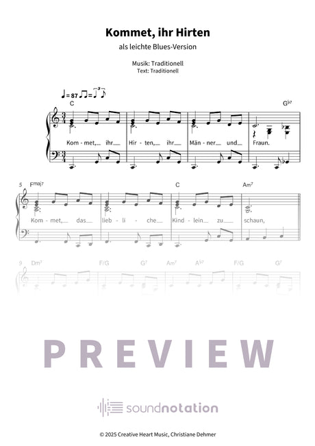 Kommet, ihr Hirten - Preview Page 1