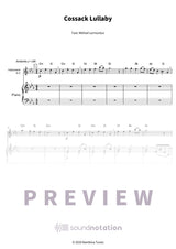 Cossack Lullaby - Preview Page 1
