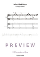 Schneeflöckchen... - Preview Page 1