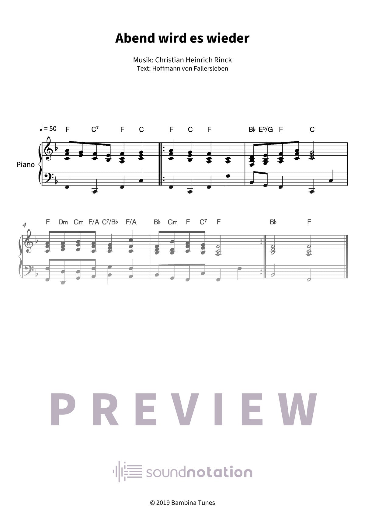 Abend wird es wieder - Preview Page 1