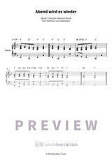Abend wird es wieder - Preview Page 1