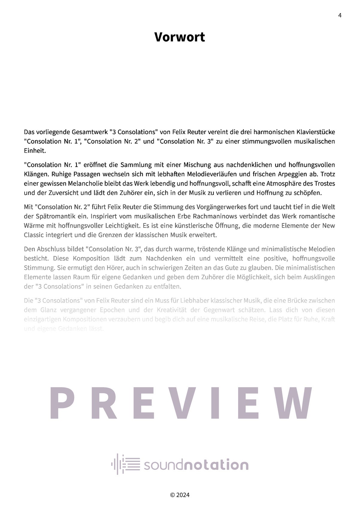 3 Consolations - Preview Page 1