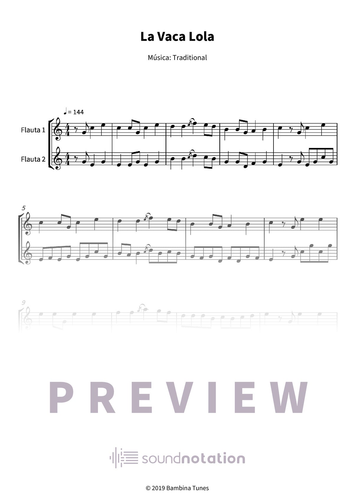 La Vaca Lola - Preview Page 1