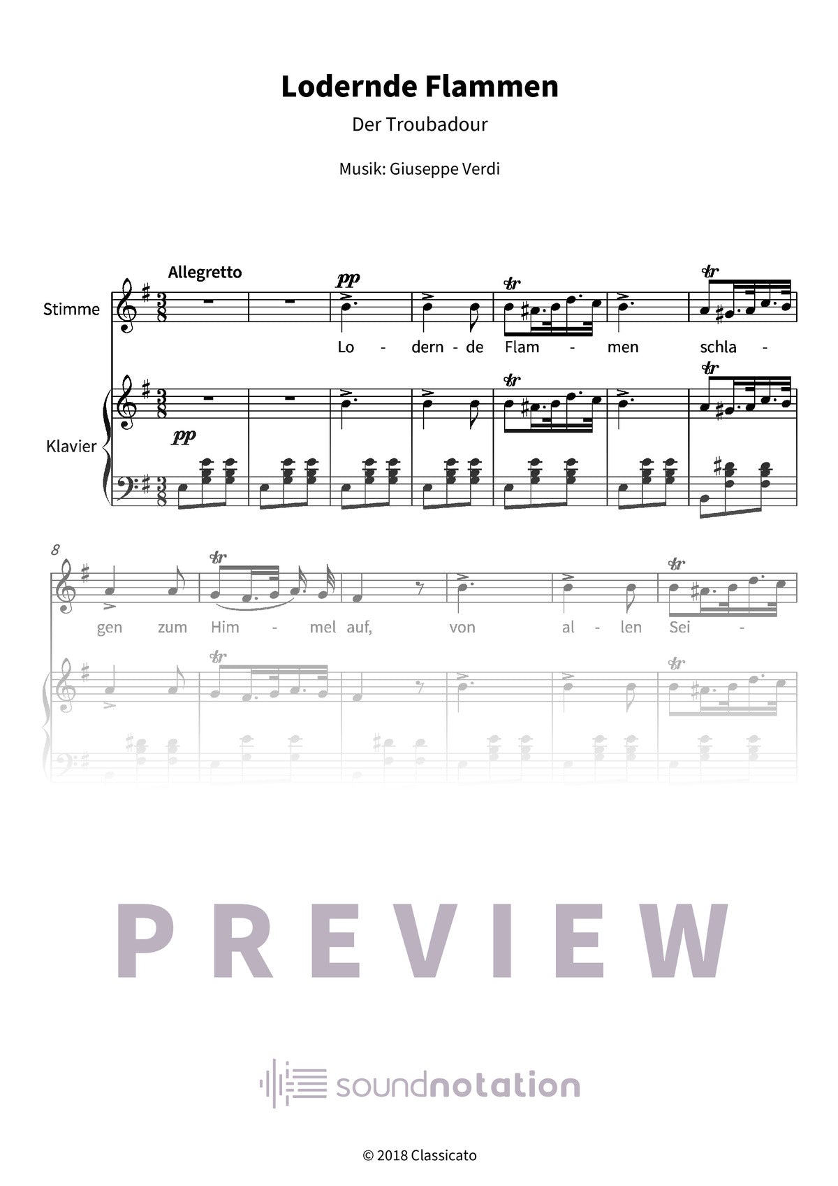 Lodernde Flammen - Preview Page 1