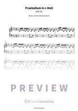 Praeludium in c-Moll - Preview Page 1