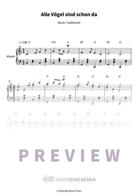 Alle Vögel sind schon da - Preview Page 1