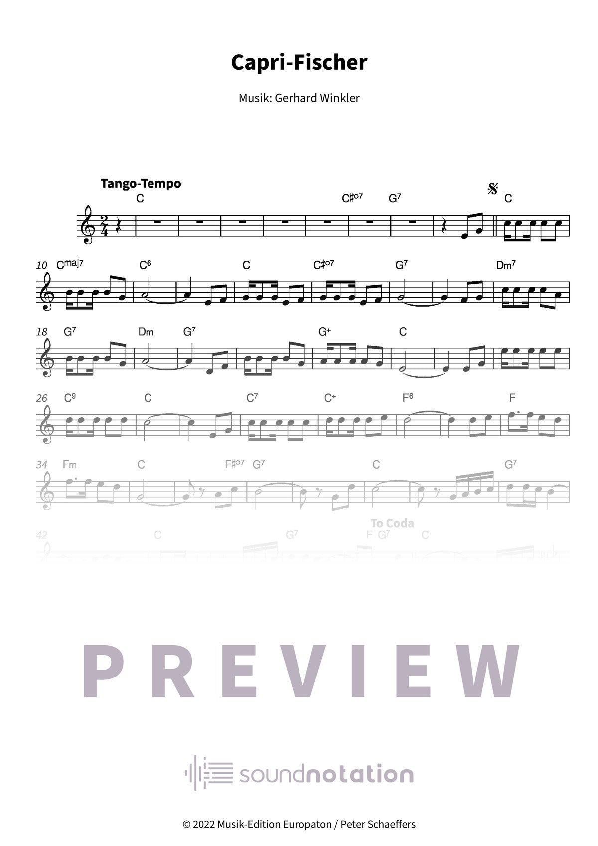 Capri-Fischer - Preview Page 1