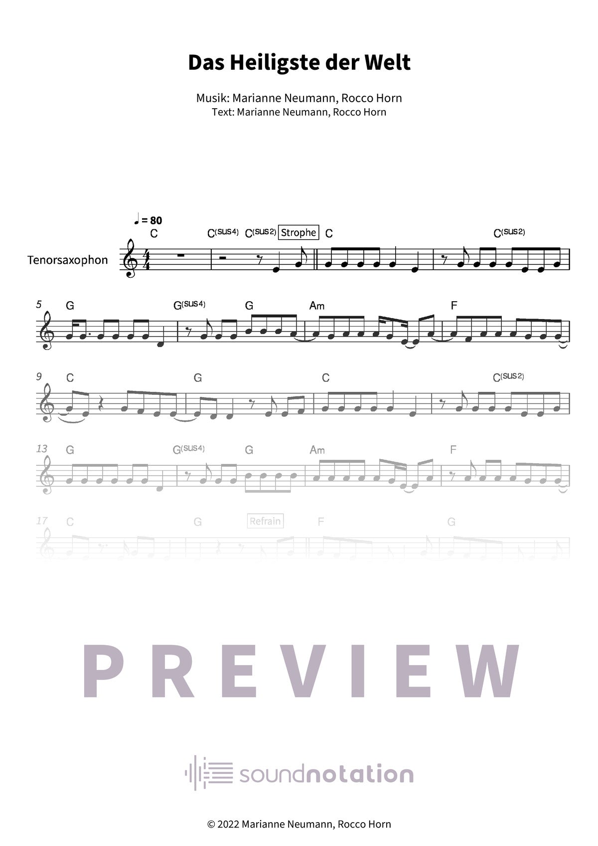 Das Heiligste der Welt - Preview Page 1
