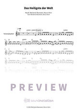 Das Heiligste der Welt - Preview Page 1