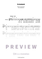 Erntedank - Preview Page 1