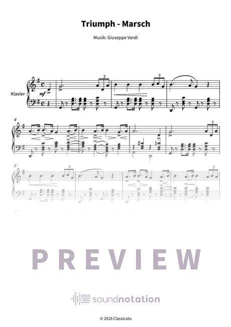 Triumph - Marsch - Preview Page 1