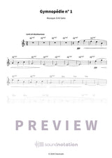 Gymnopédie n° 1 - Preview Page 1