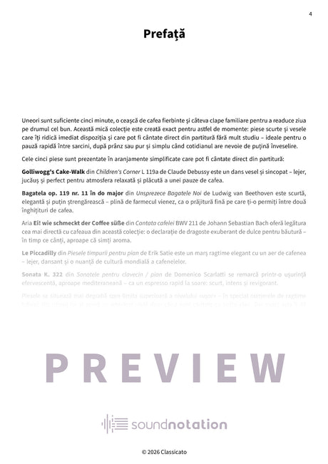 Pauză de cafea la pian - Preview Page 1