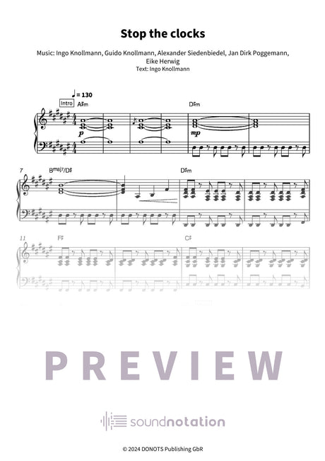 Stop the clocks - Preview Page 1