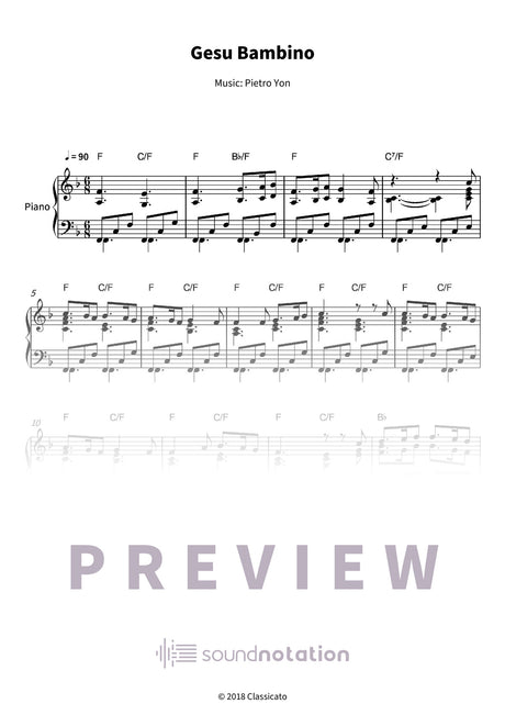 Gesu Bambino - Preview Page 1