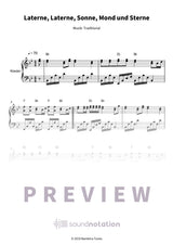Laterne, Laterne, Sonne, Mond und Sterne - Preview Page 1