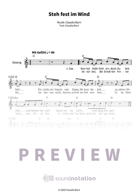Steh fest im Wind - Preview Page 1