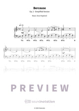 Berceuse - Preview Page 1