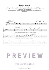 Augen sehen - Preview Page 1