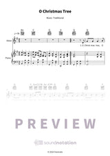 O Christmas Tree - Preview Page 1