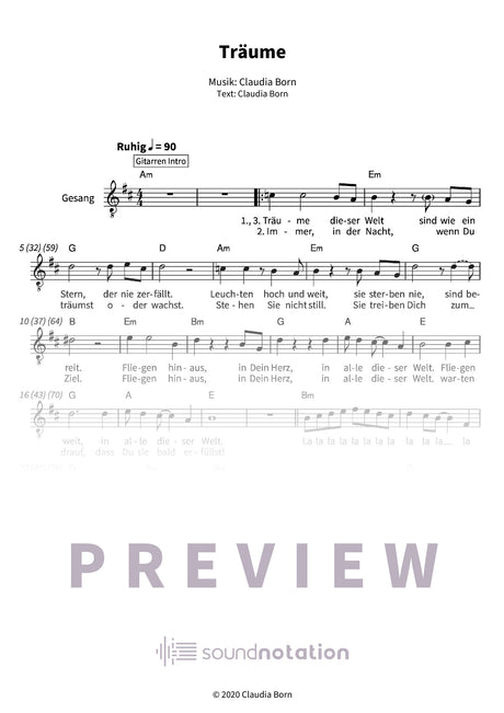 Träume - Preview Page 1