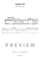 Sonate K. 454 - Preview Page 1