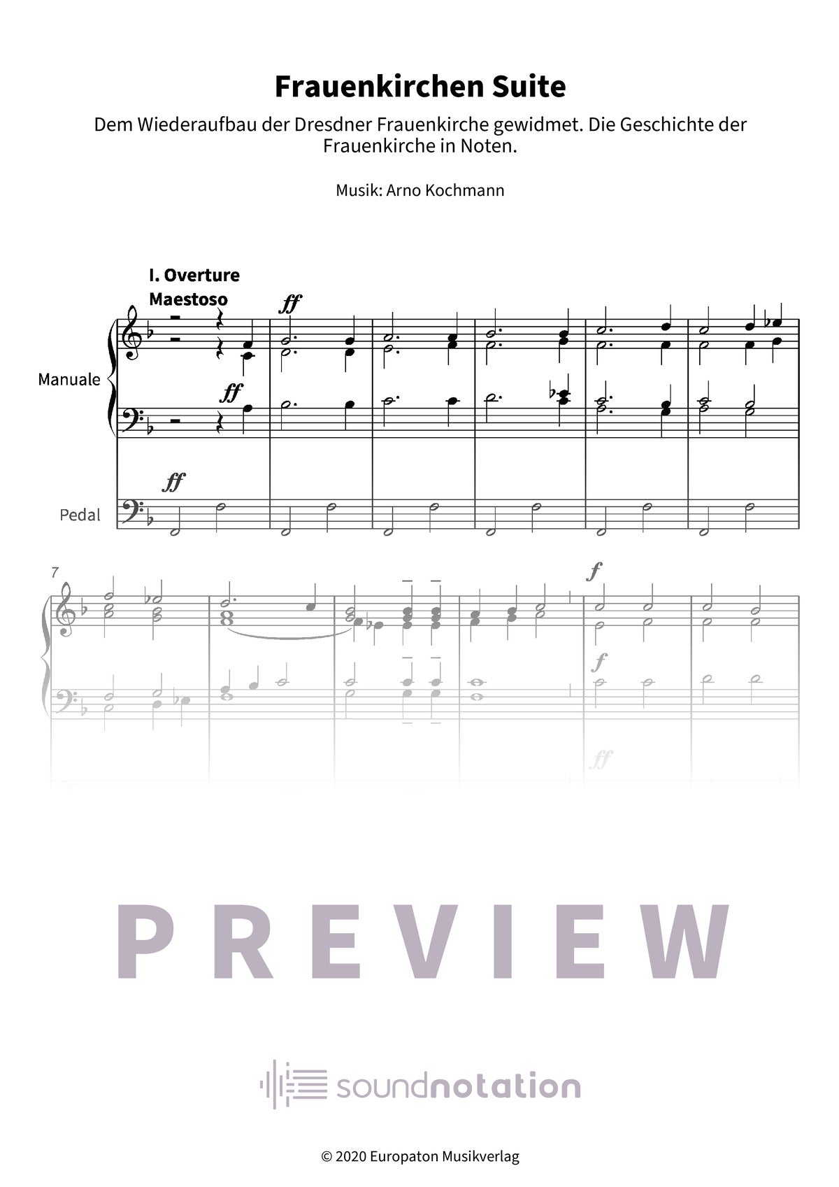 Frauenkirchen Suite - Preview Page 1