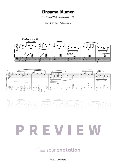 Einsame Blumen - Preview Page 1