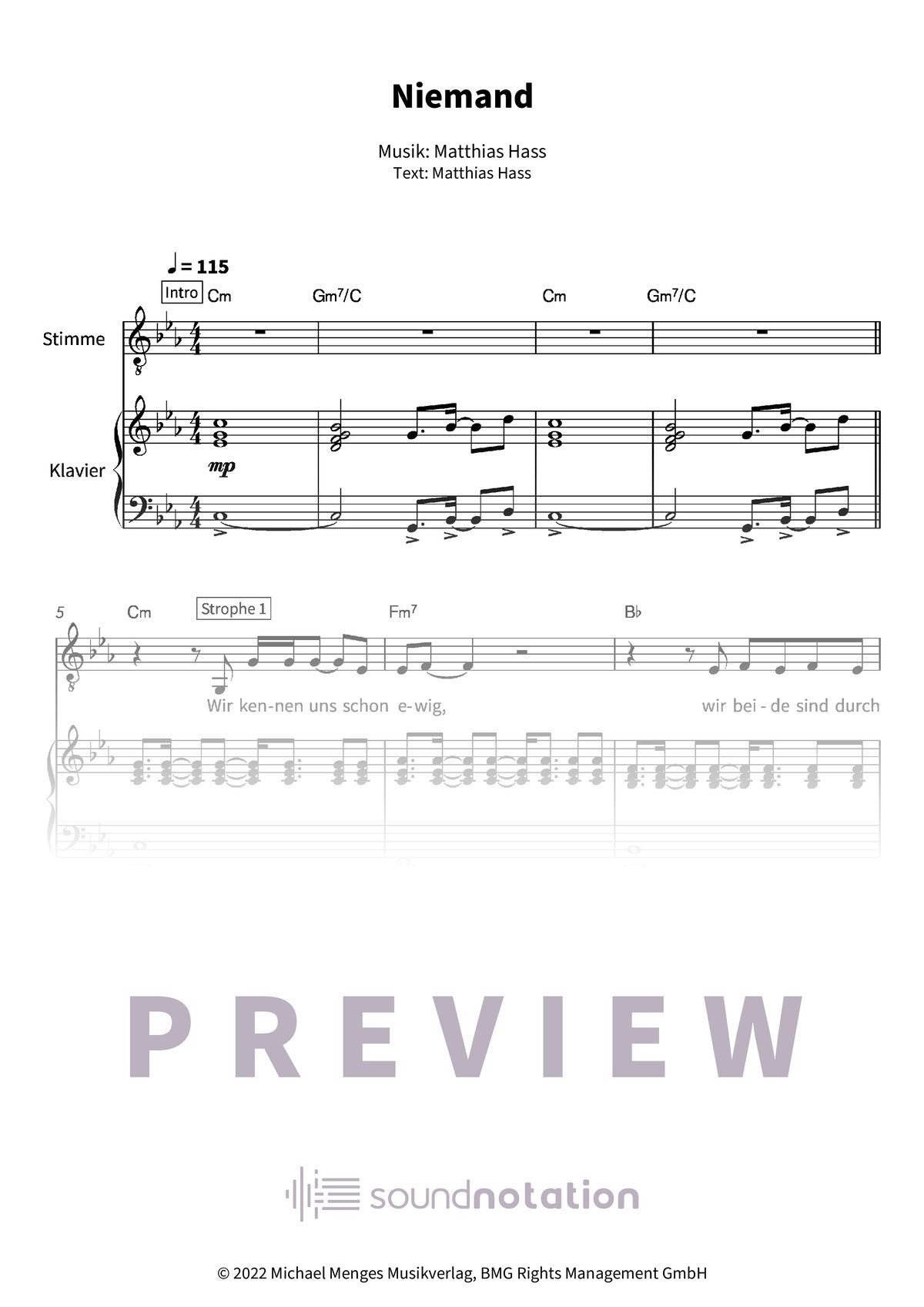 Niemand - Preview Page 1