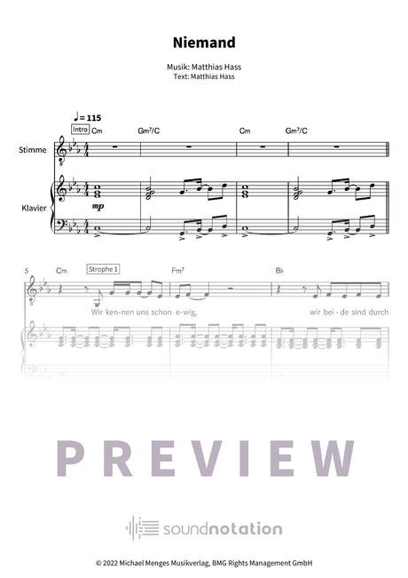 Niemand - Preview Page 1