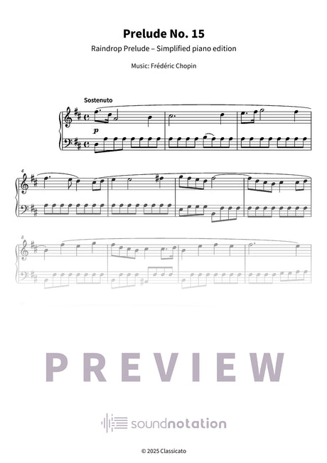 Prelude No. 15 - Preview Page 1
