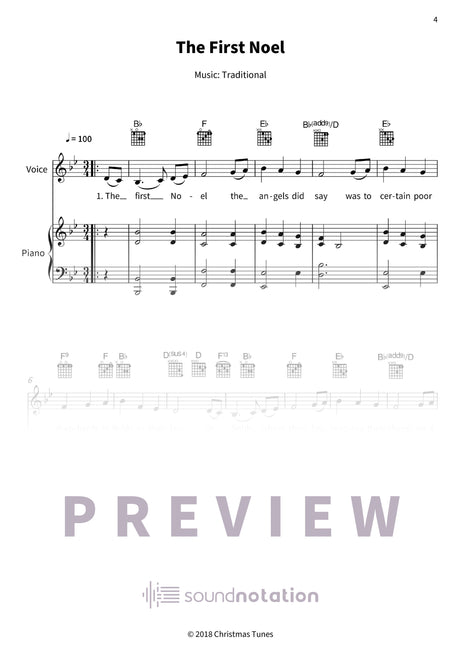 Christmas Songs of Light and Hope - Preview Page 1