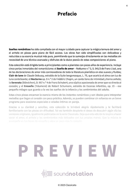 Ensueños románticos - Preview Page 1