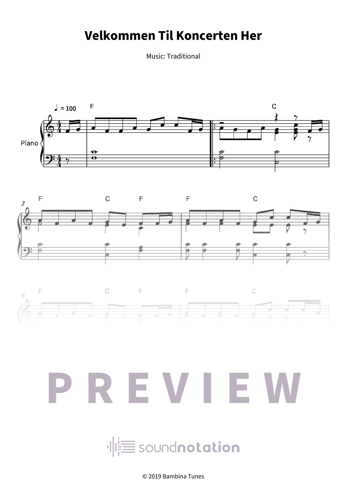 Velkommen Til Koncerten Her - Preview Page 1