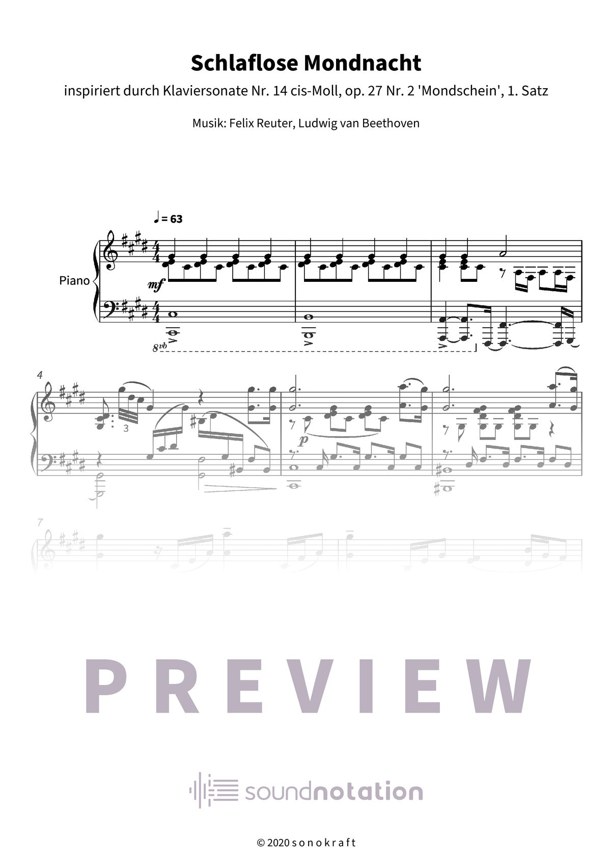 Schlaflose Mondnacht - Preview Page 1