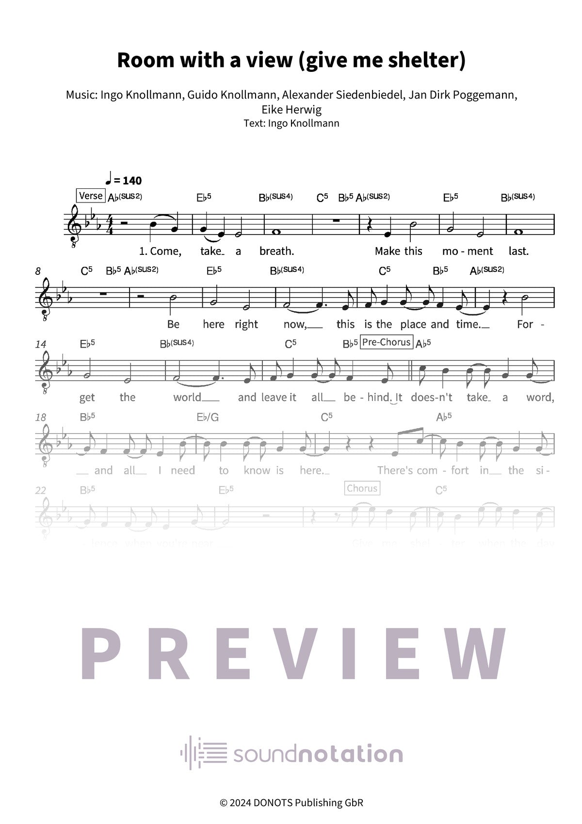 Room with a view (give me shelter) - Preview Page 1