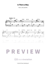 Is There a Way - Preview Page 1