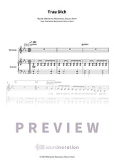 Trau Dich - Preview Page 1