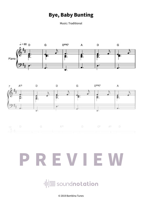 Bye, Baby Bunting - Preview Page 1